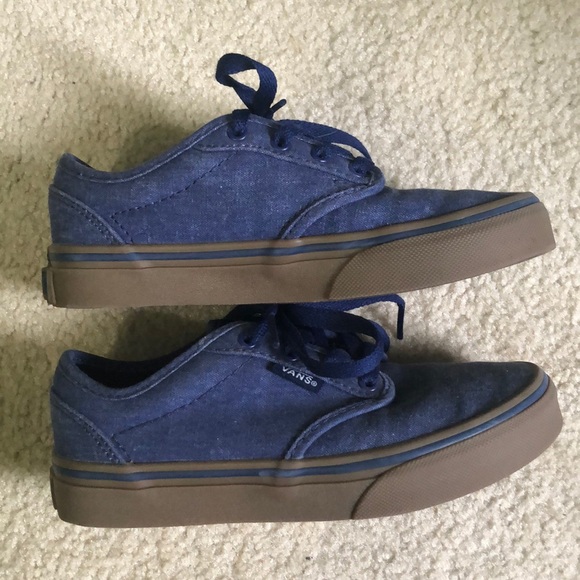 Vans Atwood Canvas Blue Kids size 1 - Picture 2 of 6